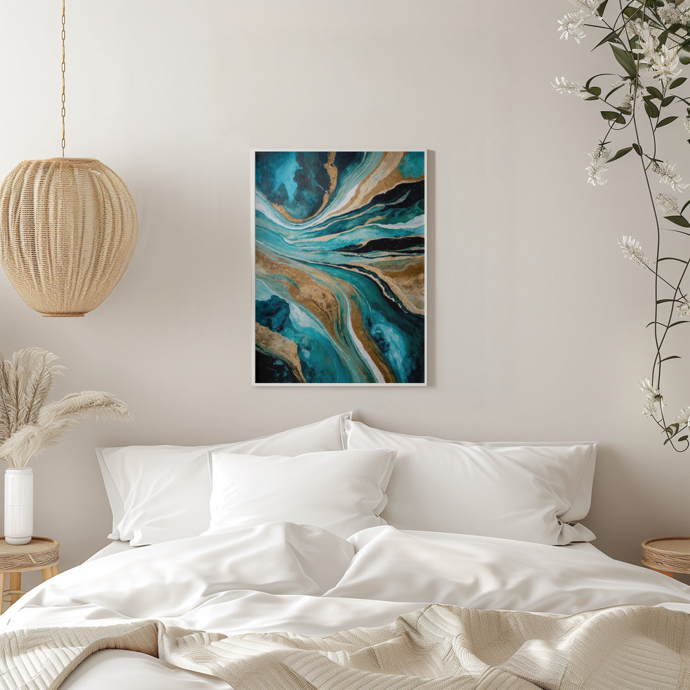 Art mural : Le temps qui passe