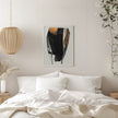 Wall art Black Figure On Neutral Background 2