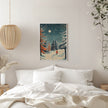 Wall art Christmas girl Canvas Print