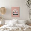 Wall art Christmas Ornament Glass Illustration Canvas Print