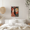 Wall art Vintage Style Mag Women Knittwear Canvas Print