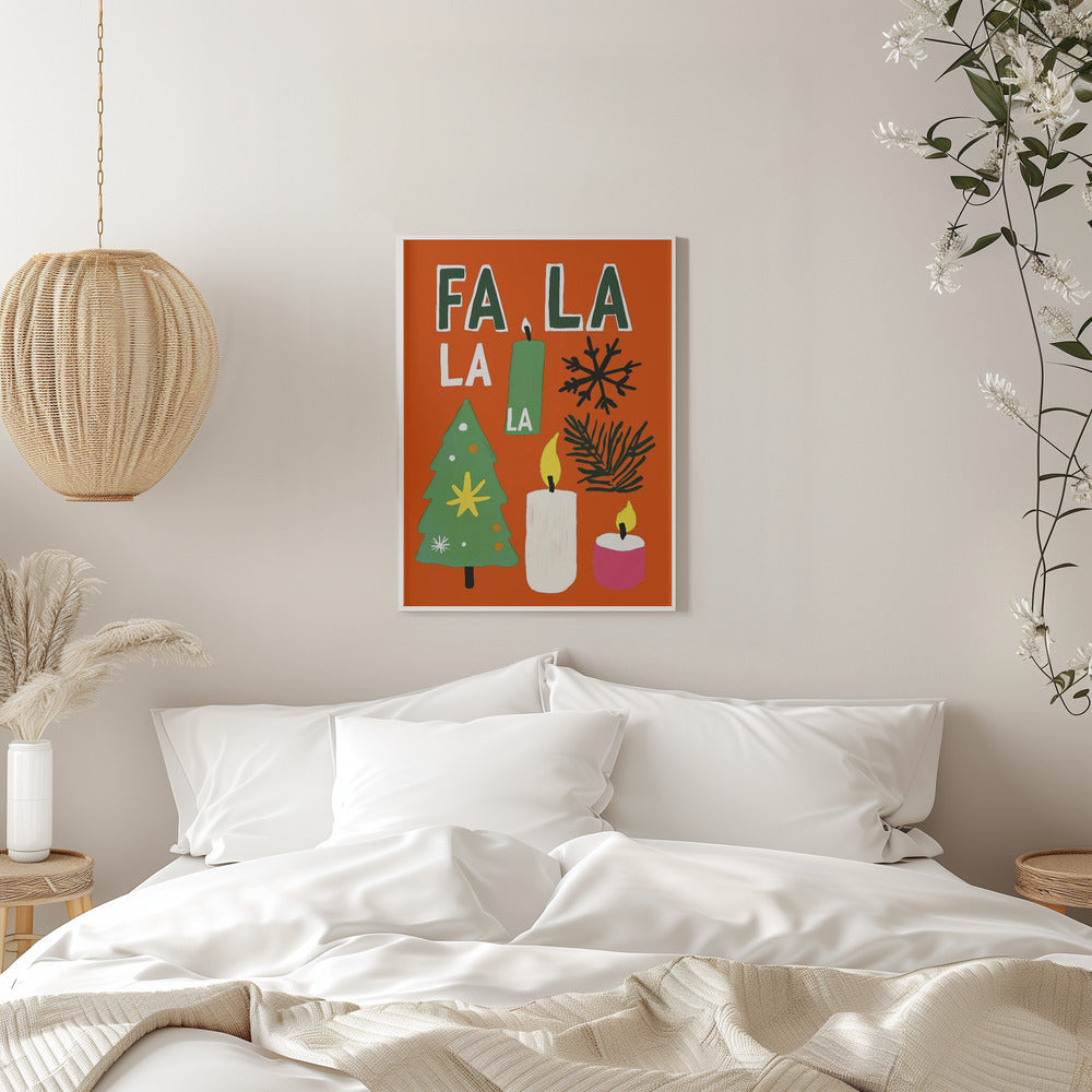 Toile décorative Fa la la