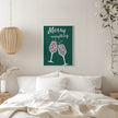 Impression sur toile Wall art Merry Everything