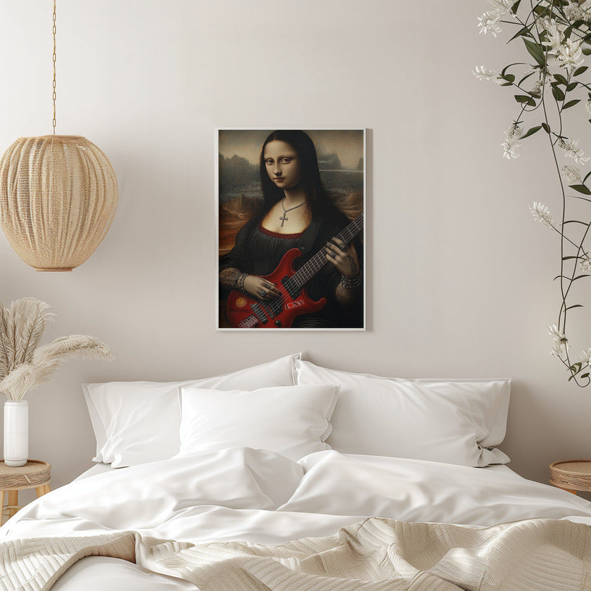 Impression sur toile de l'œuvre d'art murale Lisa Revamped