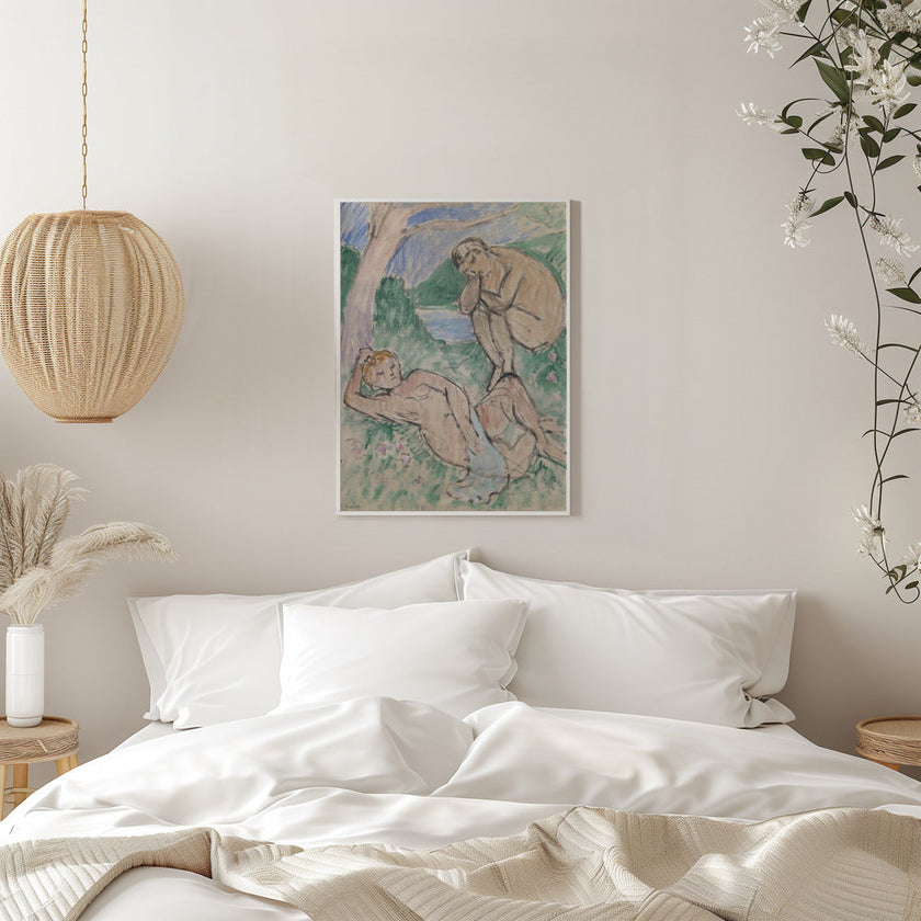 Wall art Baigneuses