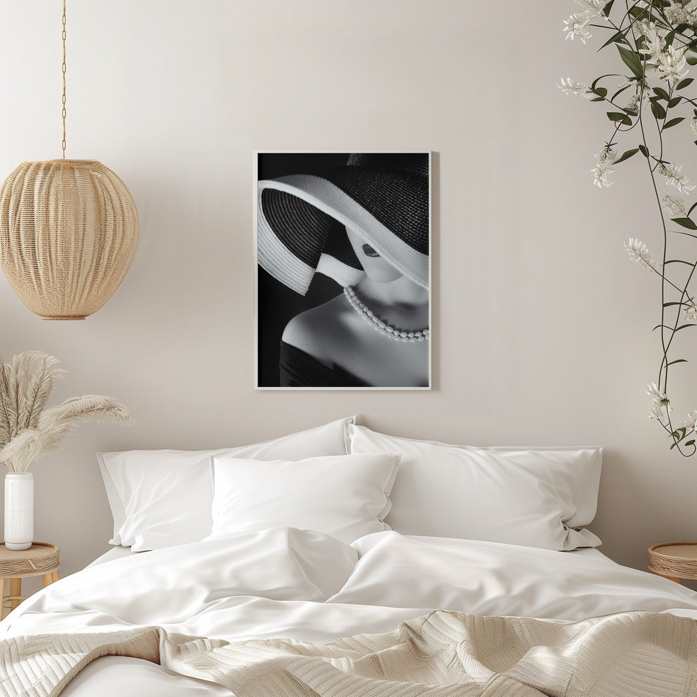 Art mural : Élégance dans l'ombre