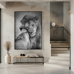 Impression sur toile : Wall art African Love !