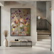 Art mural Fleurs picturales