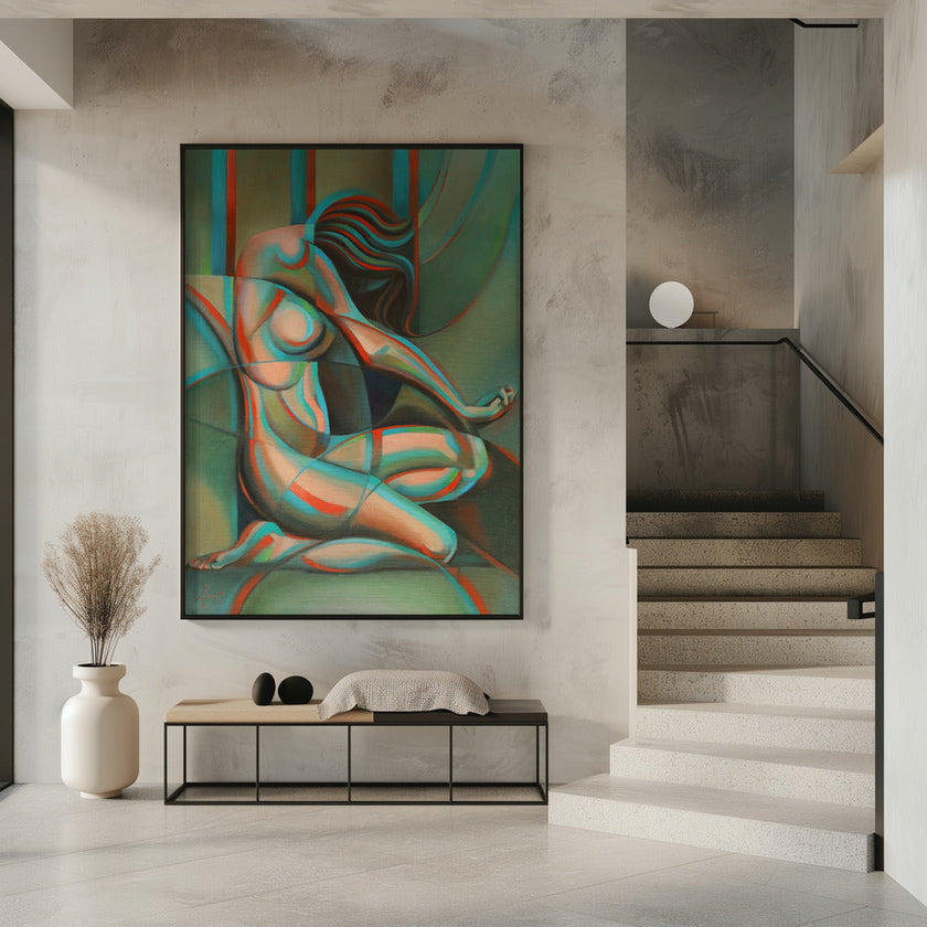 Wall art Anaglyphical Roundism - 12-05-22