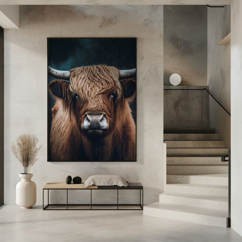 Wall Art Vache des Highlands
