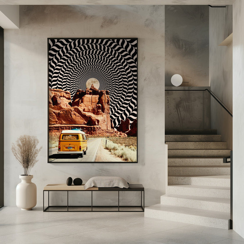 Wall art The Real Road Trip