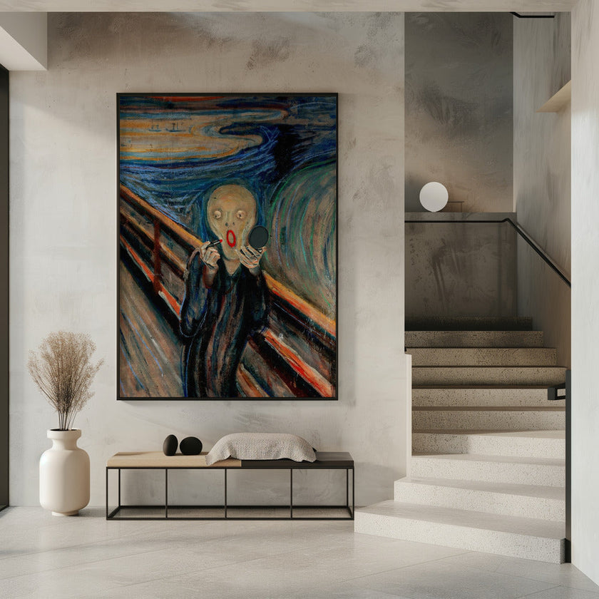 Wall art Screaming Make Up