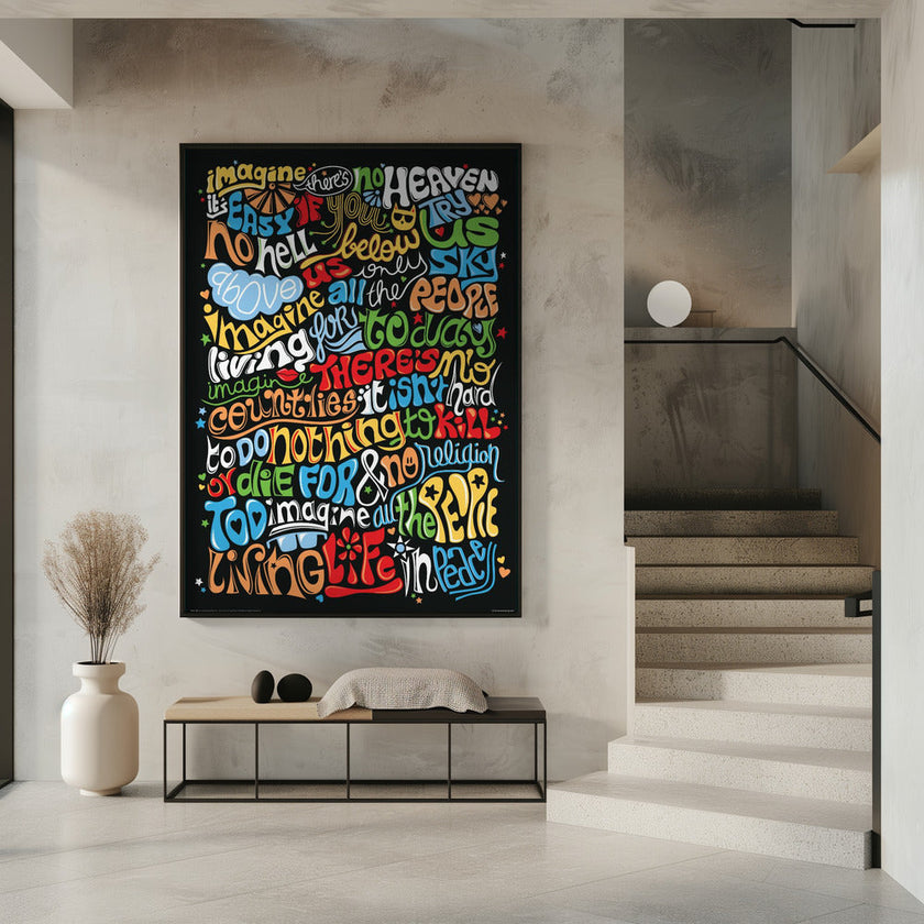 Imagine Canvas Print