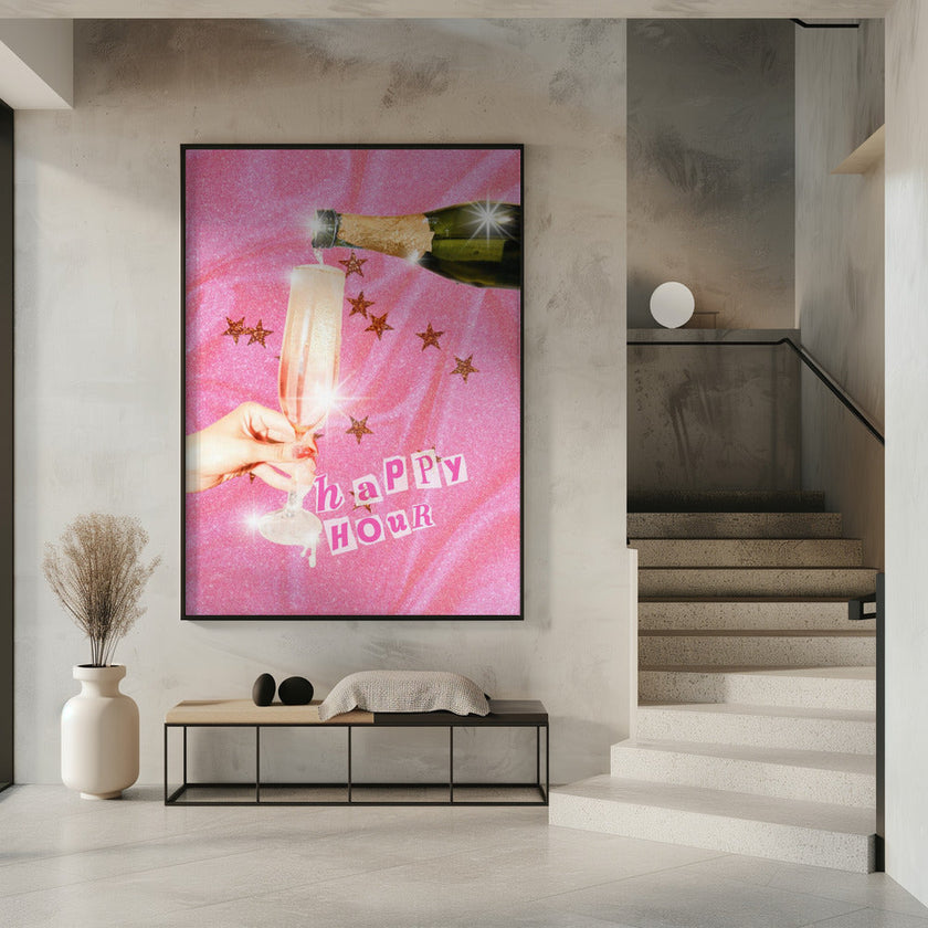 Wall art Bubbly Celebration (Wall art célébration pétillante)