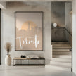 Wall art Skyline Earth Tone 2 89