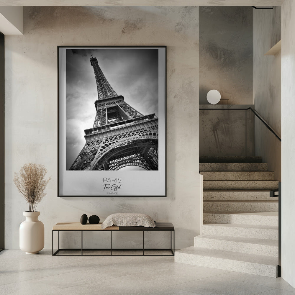 Art mural en vedette : Tour Eiffel à PARIS