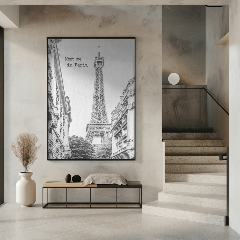 Wall art : Rendez-vous à Paris