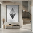 Wall art Coordinates SAN FRANCISCO Pont Golden Gate