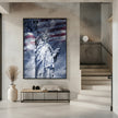 Art mural Art moderne STATUE DE LA LIBERTÉ | bleu