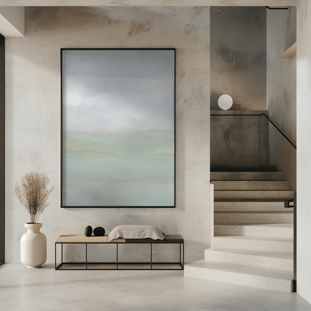 Peinture murale sur panneau en huile 