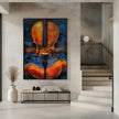 Impression sur toile - Art mural - Violon - 6 panneaux