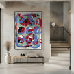 Wall art Dry directional strokes abstract 03