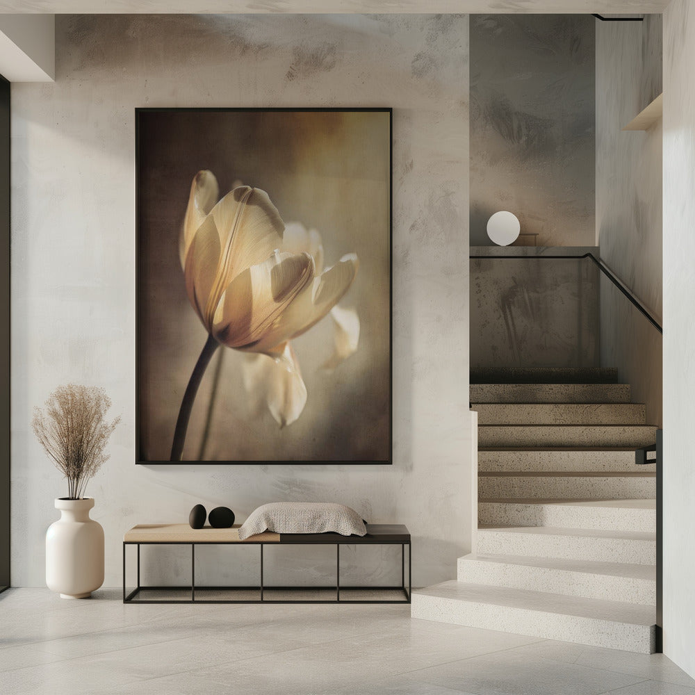 Art mural Tulipe Pastel