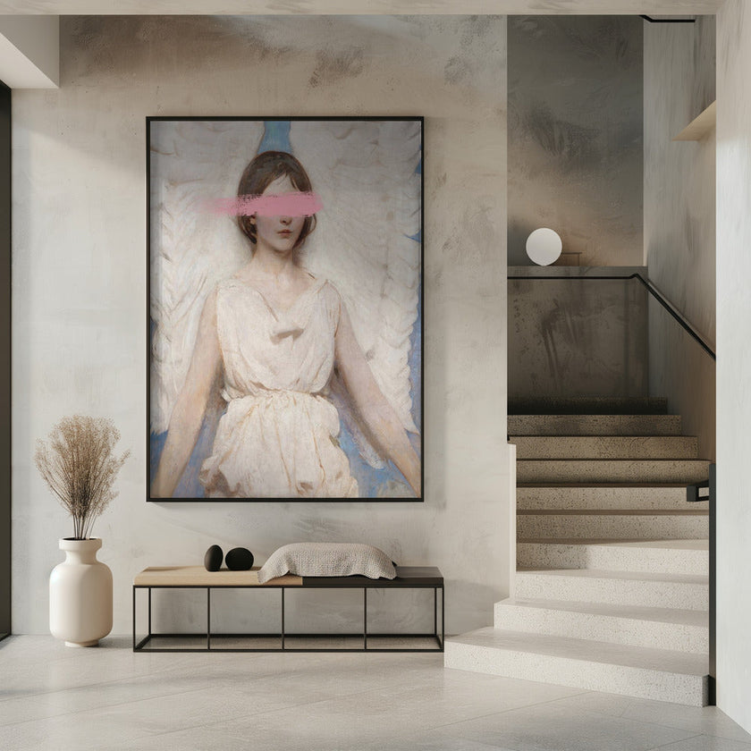 Wall art Angelpaintstroke Ratioiso