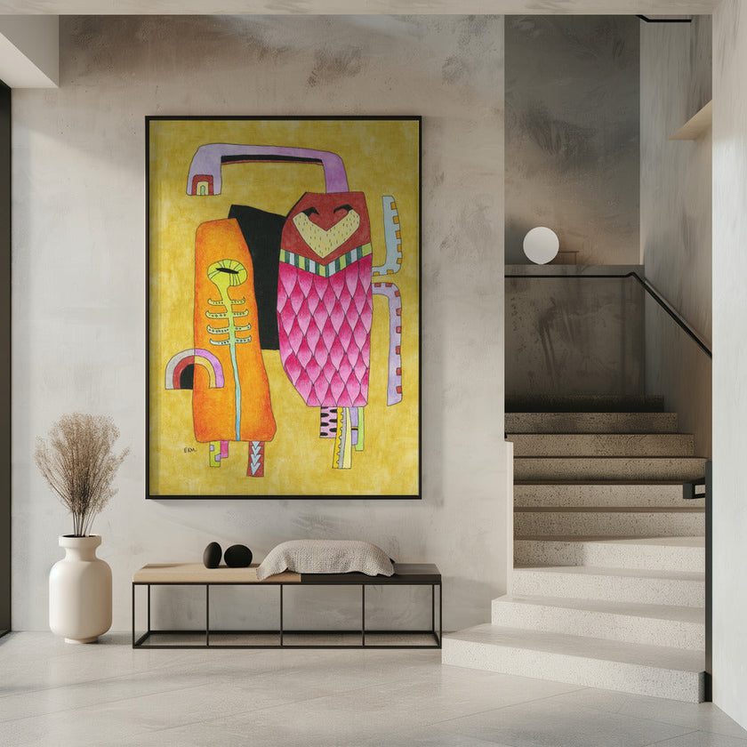Wall art Gladiolus