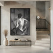 Wall art Study After Eugène Durieu &  #039;s Seated Female Nude - 20-08-21