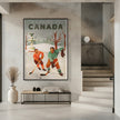 Wall art Montreal Canada Pond Hockey Guys