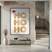 Impression sur toile d'art mural avec typographie 