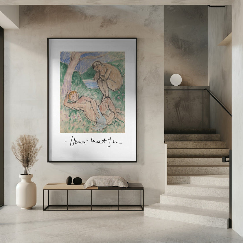 Wall art Baigneurs