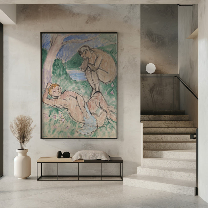 Wall art Baigneuses