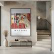 Wall art Femme Et Anémones