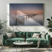 Wall art Old pier II.  Harbour panorama.