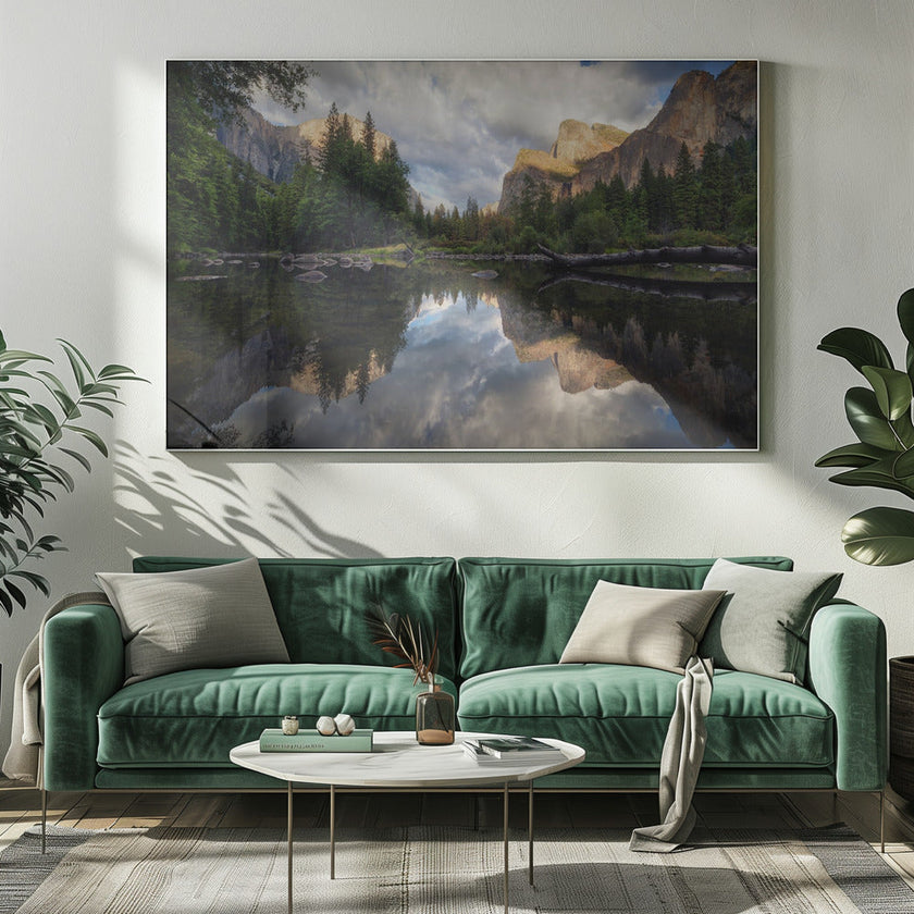 Wall art Time. Paysage