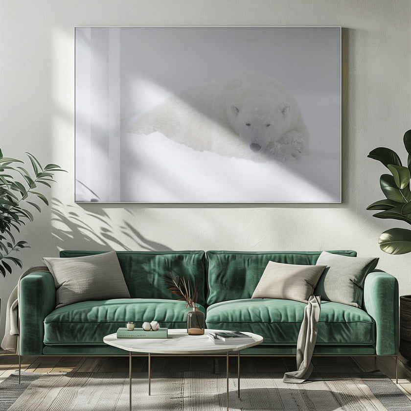 Wall art White