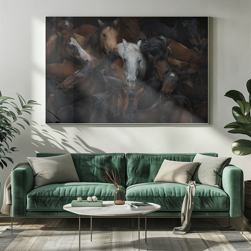 Wall art: The White Horse