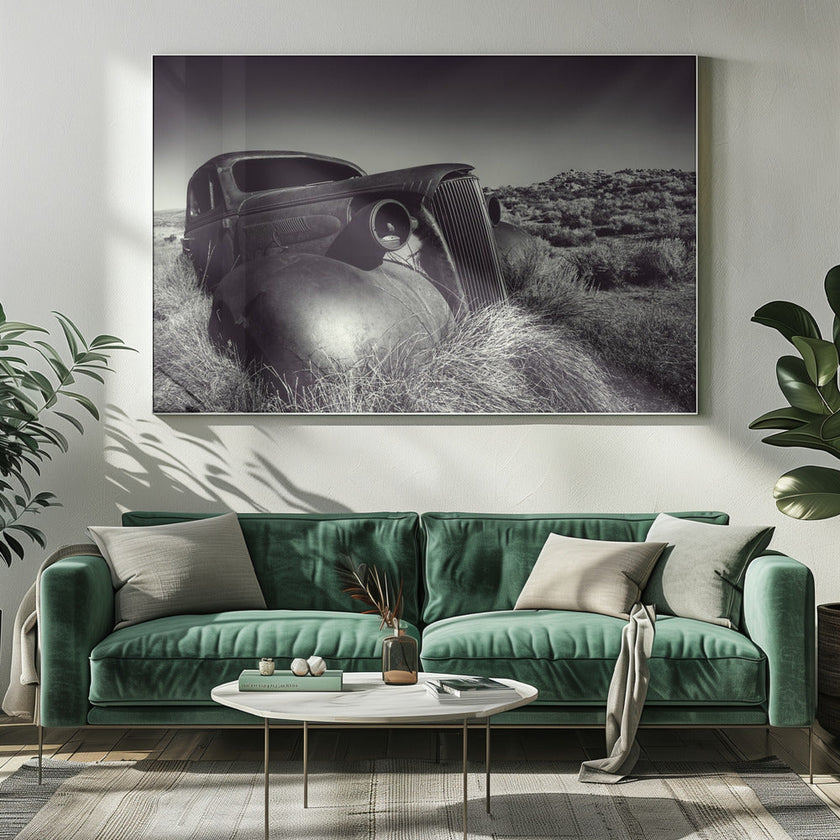 Wall art Disposed-Car