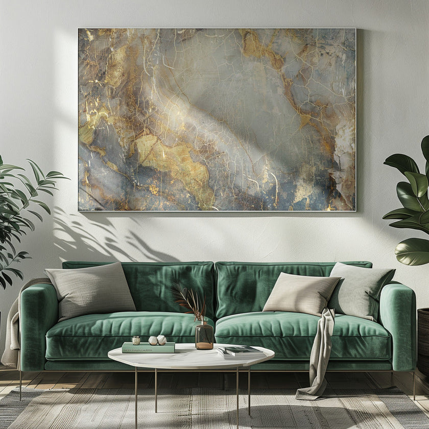 Wall art Abstract Marble Art Illustration 02
