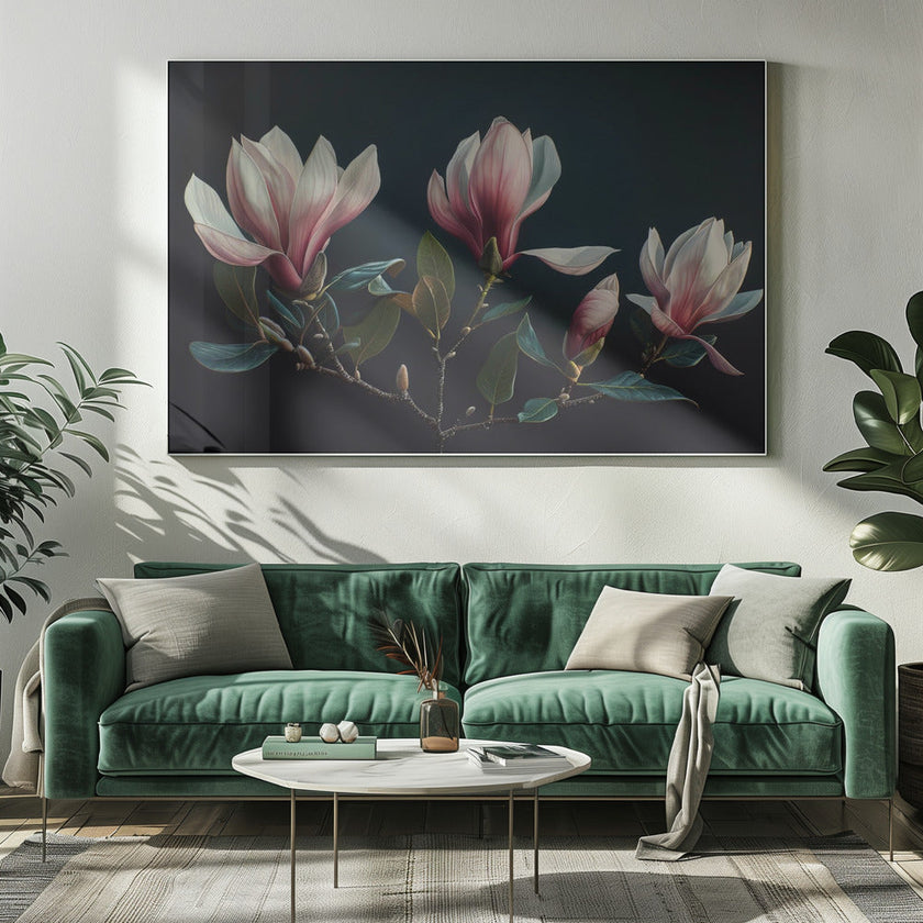 Wall art Magnolias charmants 25