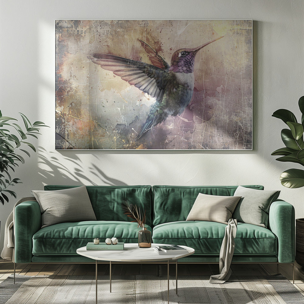 Illustration murale Oiseaux Animaux Art Vintage Wallart 11