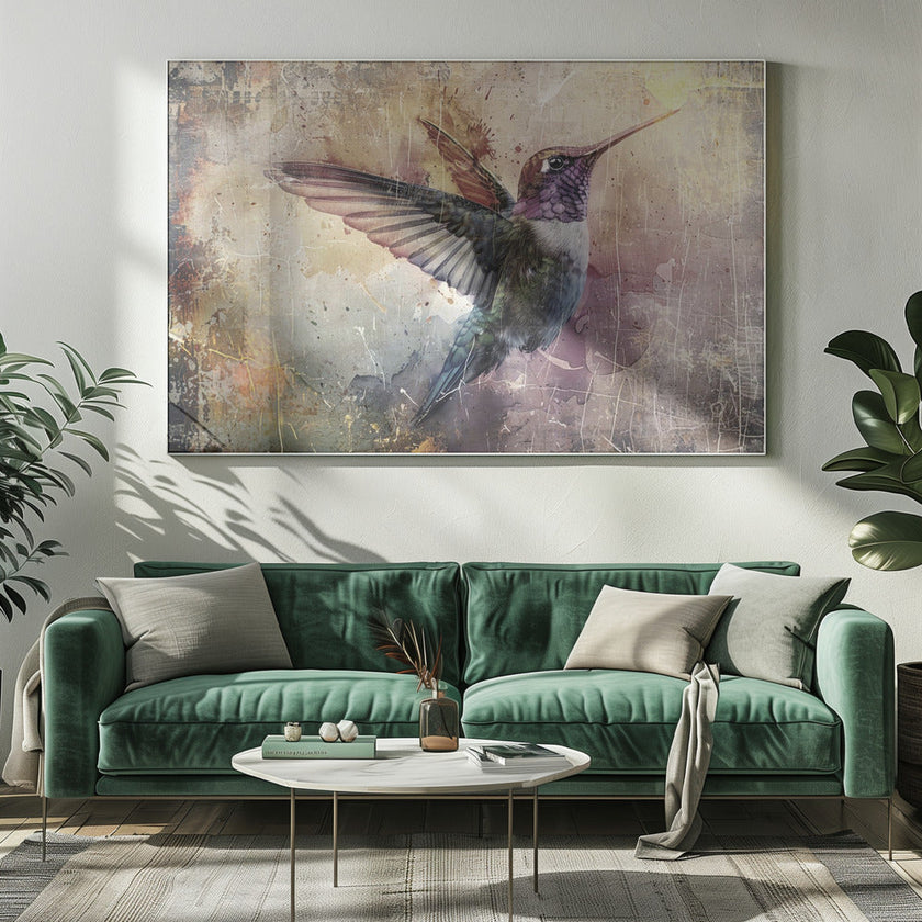 Illustration murale Oiseaux Animaux Art Vintage Wallart 11