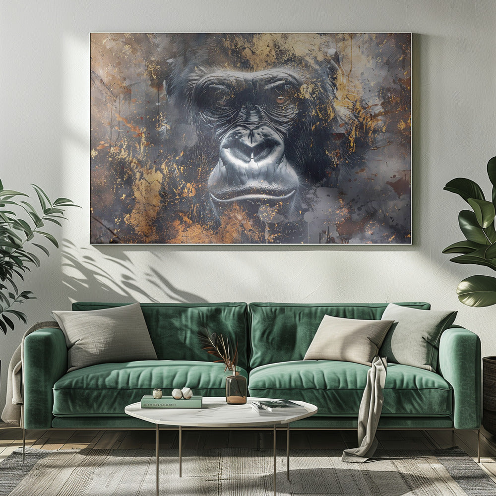 Illustration murale vintage d'animaux - Wallart 03