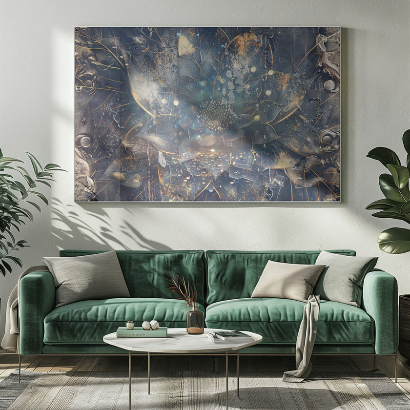 Illustration murale Fleur Art floral Illustration murale 046