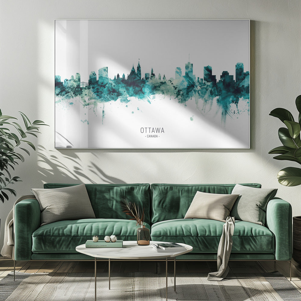 Wall art, Skyline d'Ottawa, Canada