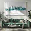 Peinture murale : Skyline de Fredericton, Canada