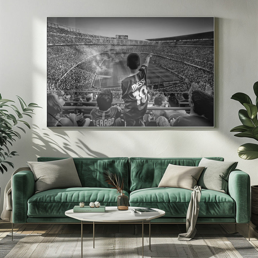 Wall art Cathedral of Football