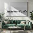 Wall art Flamingos